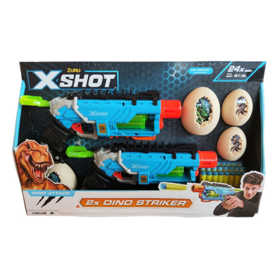 Игровой набор Бластеры X-Shot Dino Attack 2 шт Zuru 4878 01